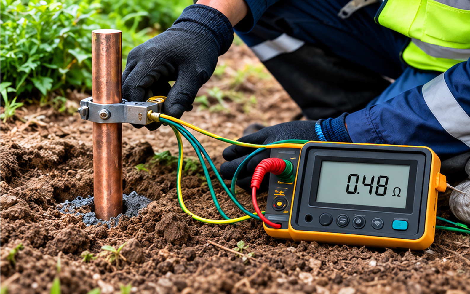 Electrical infrastructure relevant to earthing inspection