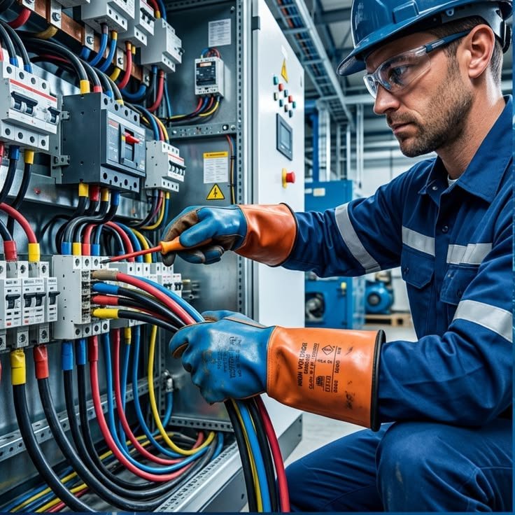 Industrial electrical inspection environment
